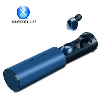 

TWS True Wireless Earbuds Mini Stereo Earphones Bluetooth 5.0 Headsets with Charging Box for iPhone Xiaomi Huawei