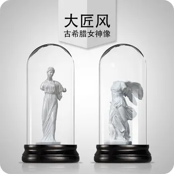 

A big wind Home Furnishing glass art decoration modern creative gift collection of classical Greek goddess of victory.