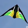 New Toys Hot  2.8m Quality Goods Power Green Triangle/Delta Kite With Handle and String Good Flying Kites 2