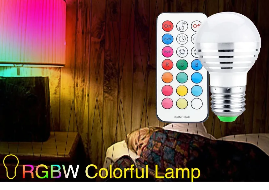 5W RGB RGBW LED bulb (1)