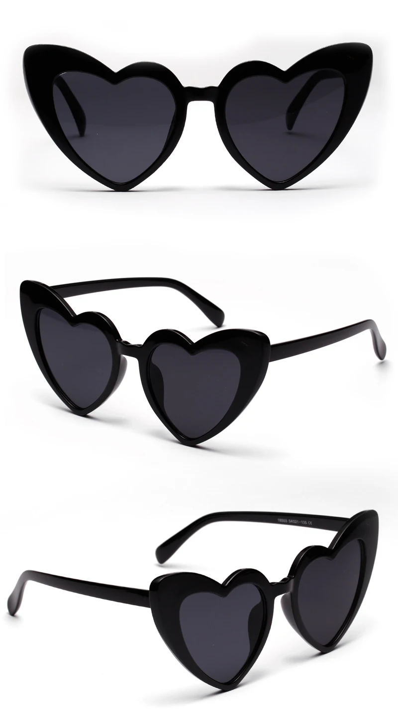 Heart Shaped Sunglasses For Women detail (9)