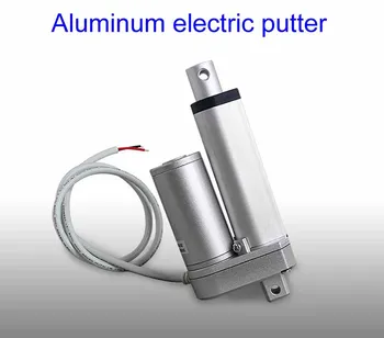 

12mm/s 100KG electric putter 12v Linear Motor 50mm stroke Pusher dc motor, ac electric putter lift telescopic Telescopic rod