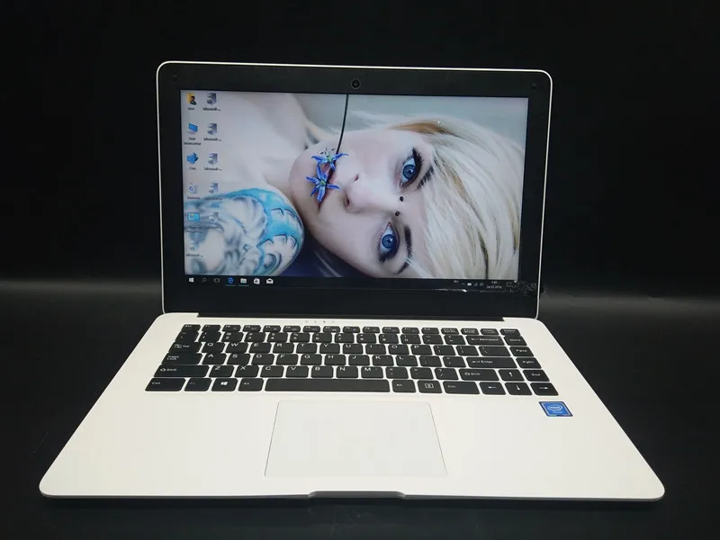 Top Windows10 System 14inch Laptop 6G RAM+64G EMMC+HDD In-tel N3450 HDMI WIFI with 9000mAh High Battery notebook ultrabook 2