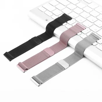 

20mm Milanese loop watch band For Lenovo watch S / Samsung Gear S2 Galaxy Watch 42MM /Replacement strap Stainless Steel Band