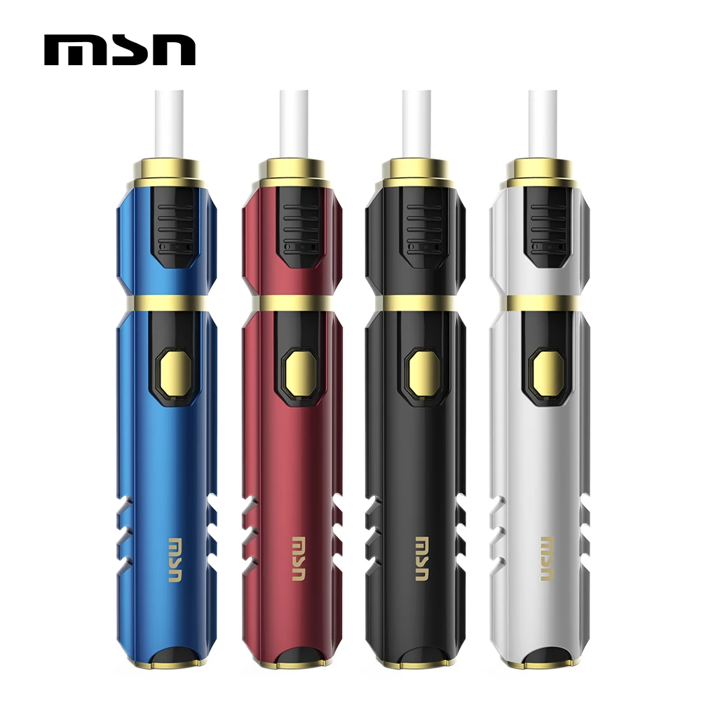 

New authentic MSN M20 icos heat not burn up to 15 sticks electronic cigarette kit with metal design Compatible with iqos sticks
