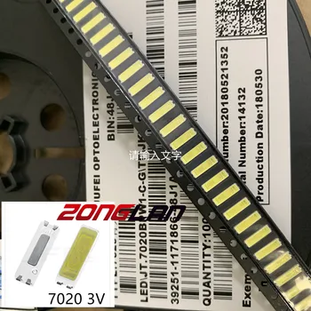 

200PCS AZONG LAN LIGHT FOR JUFEI LED Backlight 7020 3V 54LM Cool white LCD Backlight for TV TV Application 01.JT.7020BPW1-C-N