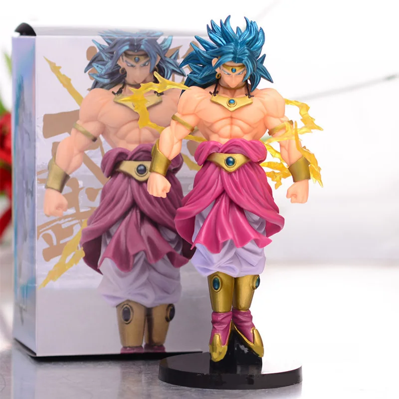 2018 новый 20 см Dragon Ball Z Scultures моделирование Budokai tenkaichi 7 Broly ПВХ фигурка c модель
