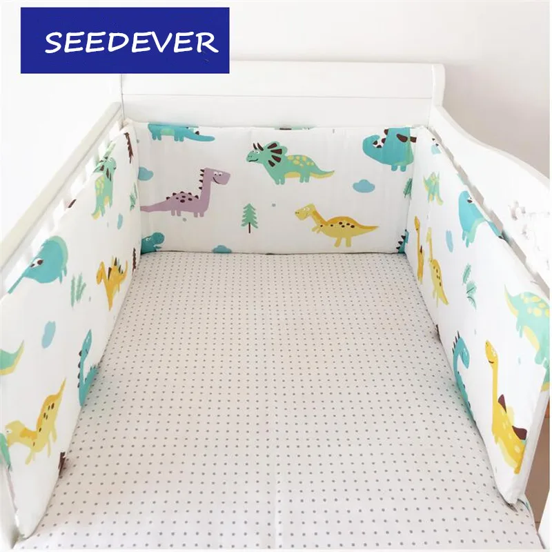 

Infant Baby Bed Bumpers 1pc 200*30cm Crib Bed around Kids child Cotton Cot Nursery Bedding Cartoon Bumper Boys Girls