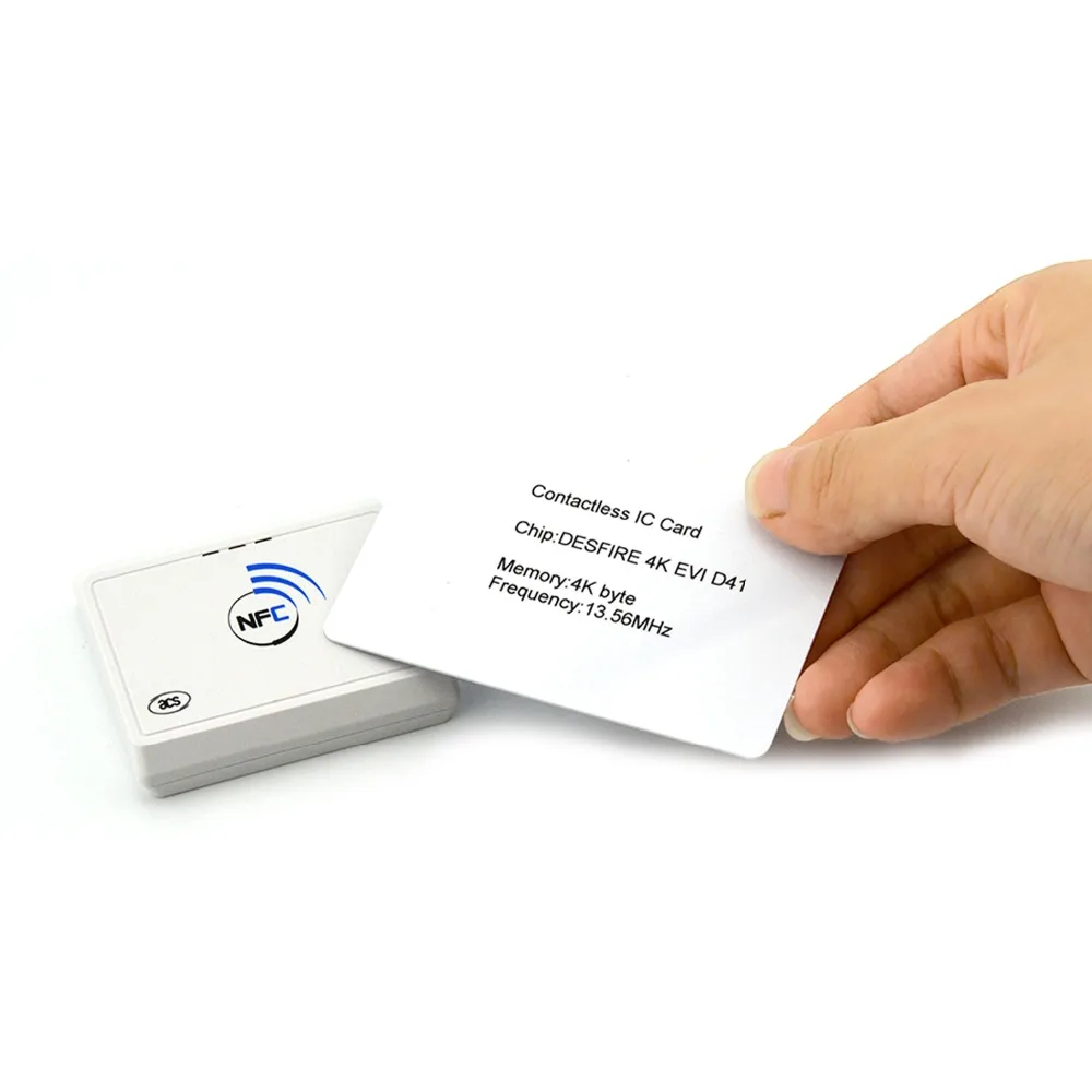 ACR бренд Бесконтактный 13 56 Mhz NFC RFID кард ридер Bluetooth Android Мобильные телефоны
