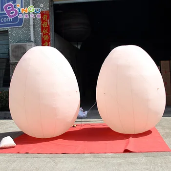 

Factory outlet customized logo 1.5x1.5x2mh inflatable egg for Easter decoration outdoor / inflatable egg toy