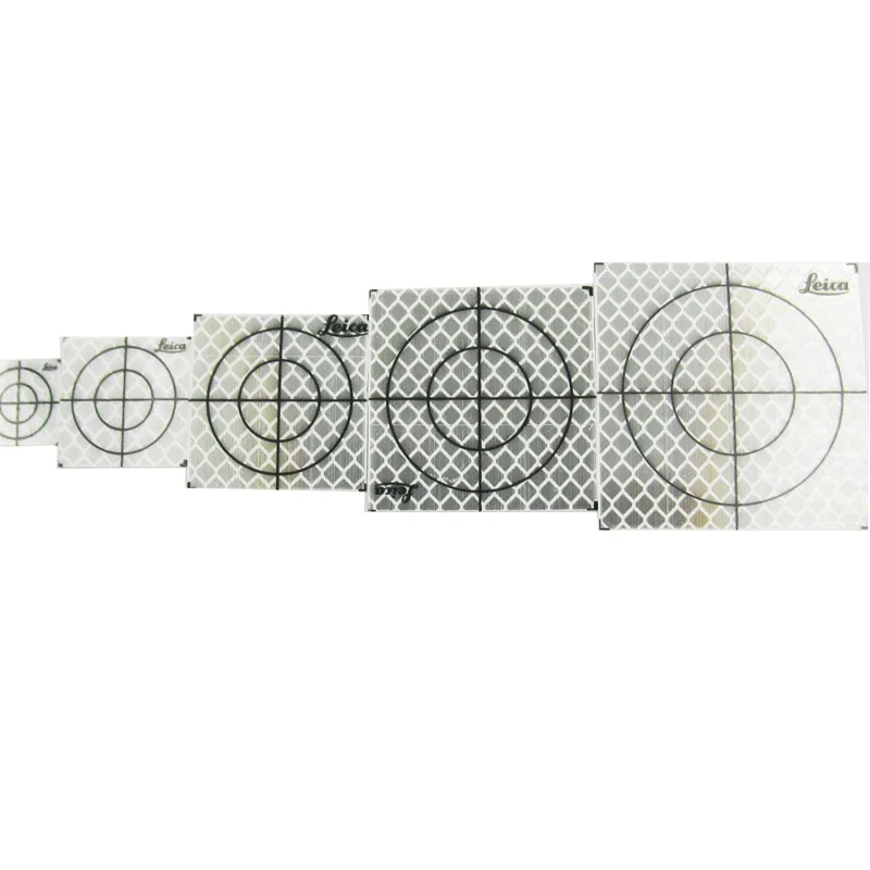 Всего станция отражатель туннеля измерения светоотражающие наклейки Призменная бумага отражающий лист для Leica Sokkia