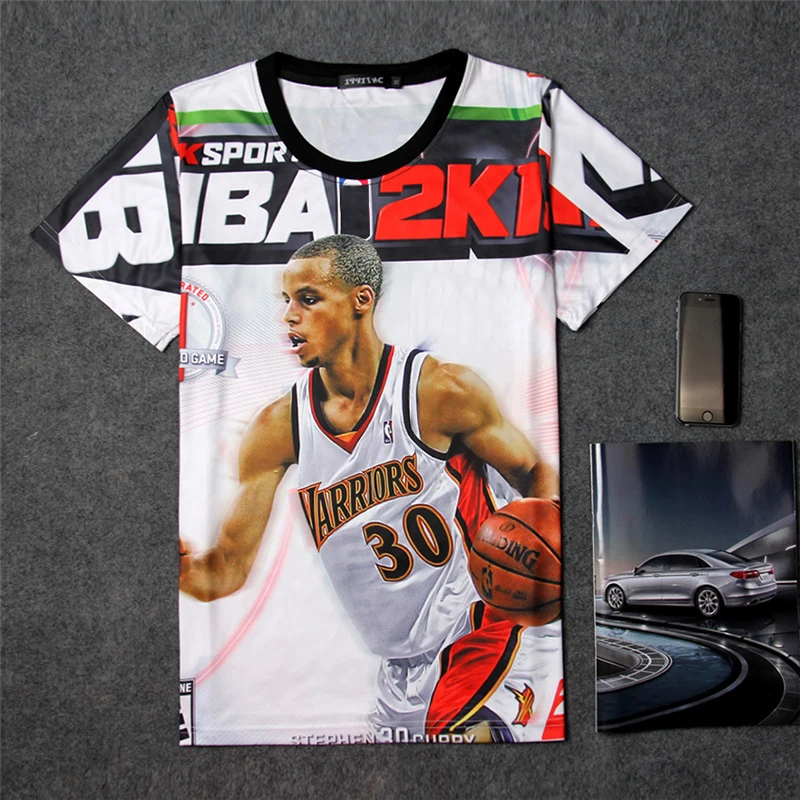 2016 hombres creativos conocida estrella 3D personalidad camisetas