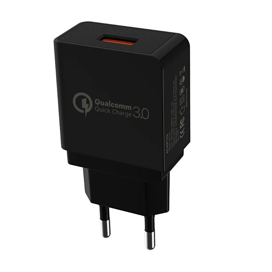 Universal EU Portable Fast Charging Travel Quick Charge For iPhone X 8 Samsung Xiaomi Huawei Sony QC 2.0 3.0 USB Charger Adapter (11)