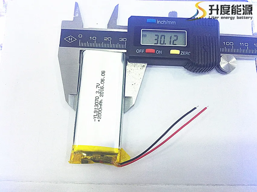 Литий-полимерный аккумулятор li-po 3,7 V 2000 mah 903070 Мобильный блок питания планшет gps-навигатор