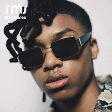 Паровые Квадратные Солнцезащитные очки в стиле панк для мужчин и женщин, роскошный бренд, Ретро стиль, черный и зеленый цвета, винтажные мужские и женские солнцезащитные очки, UV400