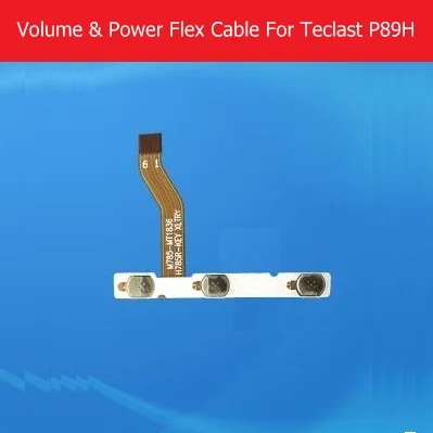 Teclast P89H 용  볼륨 및 전원 플렉스 케이블, 사이드 키 버튼 스위치 큐브 U78 (iplay8) 키보드 커넥터 용 플렉스 케이블