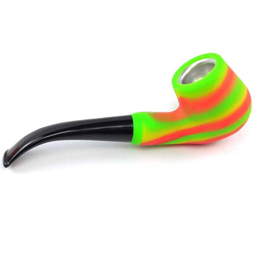 New Colorful Cigarette Tobacco Silicone Environmental Plastic Weed