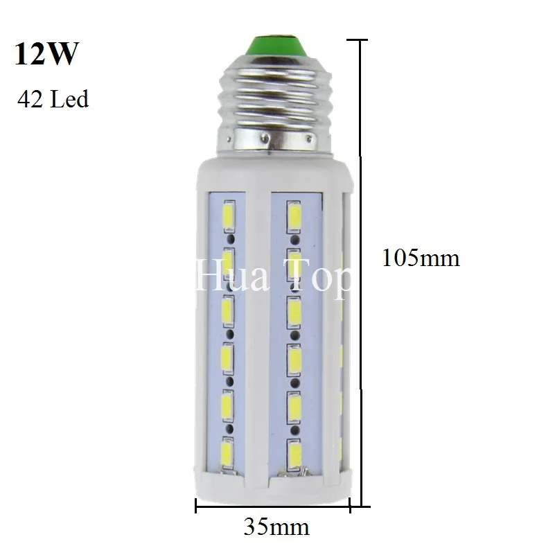 7 Вт, 12 Вт, 15 Вт, 25 Вт, 30 Вт, 40 Вт, 50 Вт, 60 Вт, 80 Вт, 100 Вт Светодиодный светильник E27, E26, E40, 5730 кукурузный Точечный светильник, лампада 110 В, 220 В, холодный теплый белый светильник s