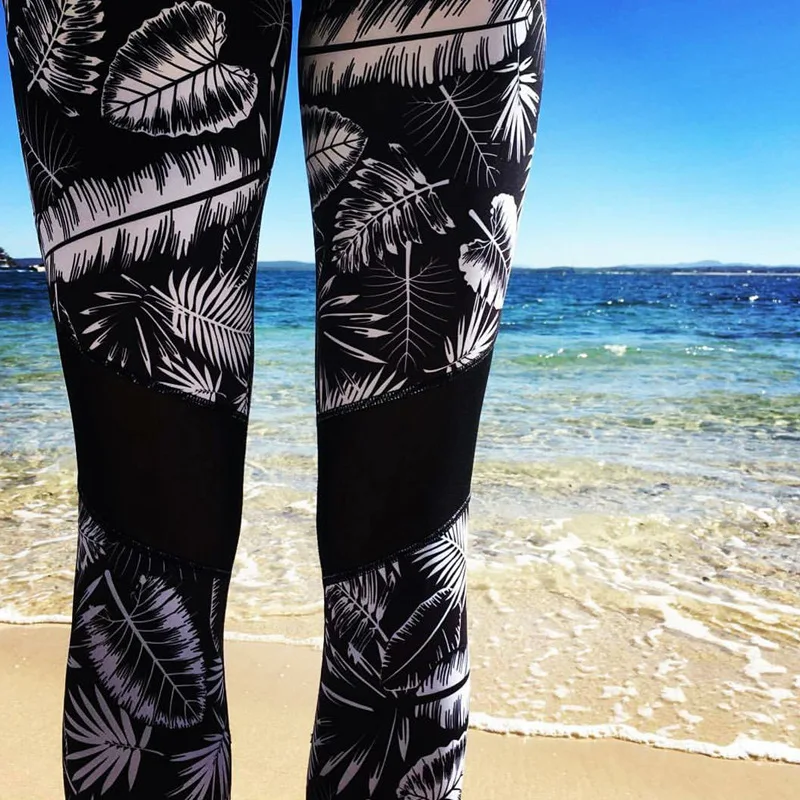 

CINOON Print High Elastic Fitness Yoga Pants Sexy Push Up Sport Leggings Quick Drying Training Trousers Workout Running Leggings