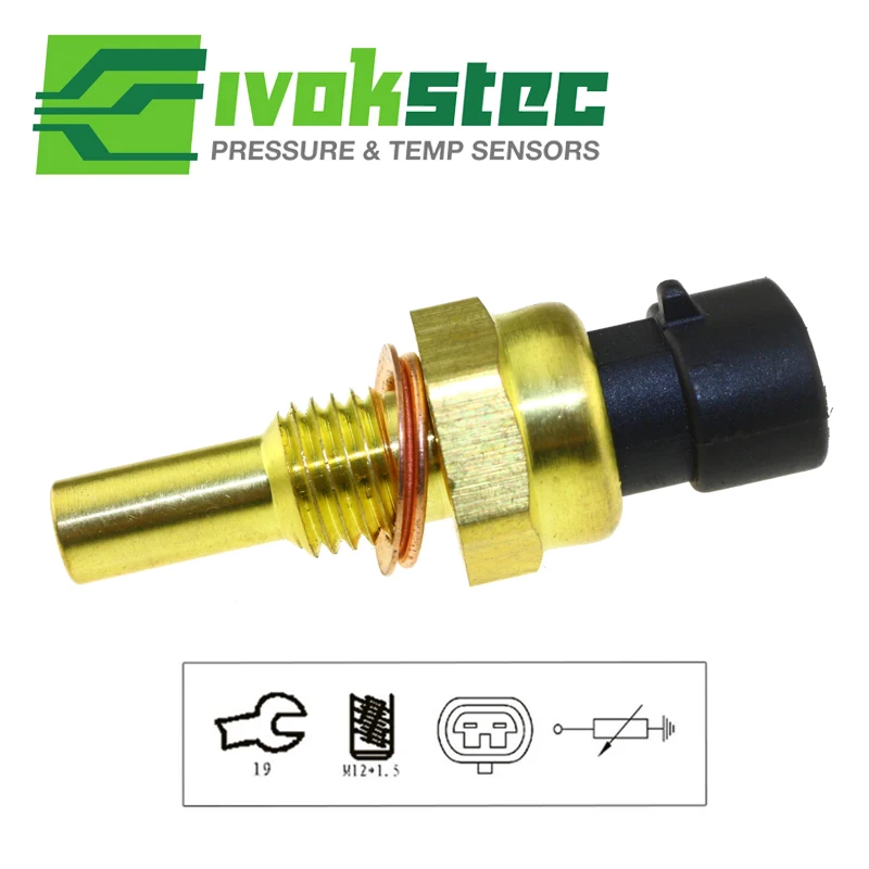 New 15326388, 213-953 Engine Coolant Temperature Sensor W/Pigtail Connector Replacement Fit For Chevy Equinox 2005-2015