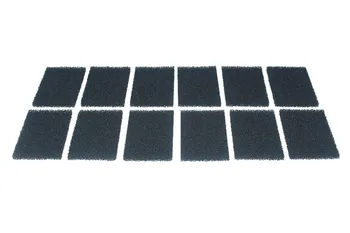 

AUTUMNGREAT Pack of 12 Compatible CARBON Foam Filters Suitable For Fluval 2 PLUS 2+