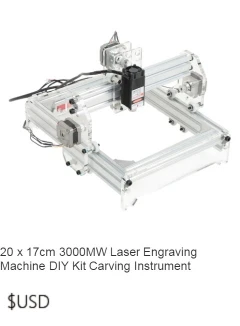 17x20 см 2000 МВт 3000 МВт 5500 МВт машина для лазерной гравировки и резки настольный гравировальный принтер DIY настольный Деревянный Резак+ Лазерные очки