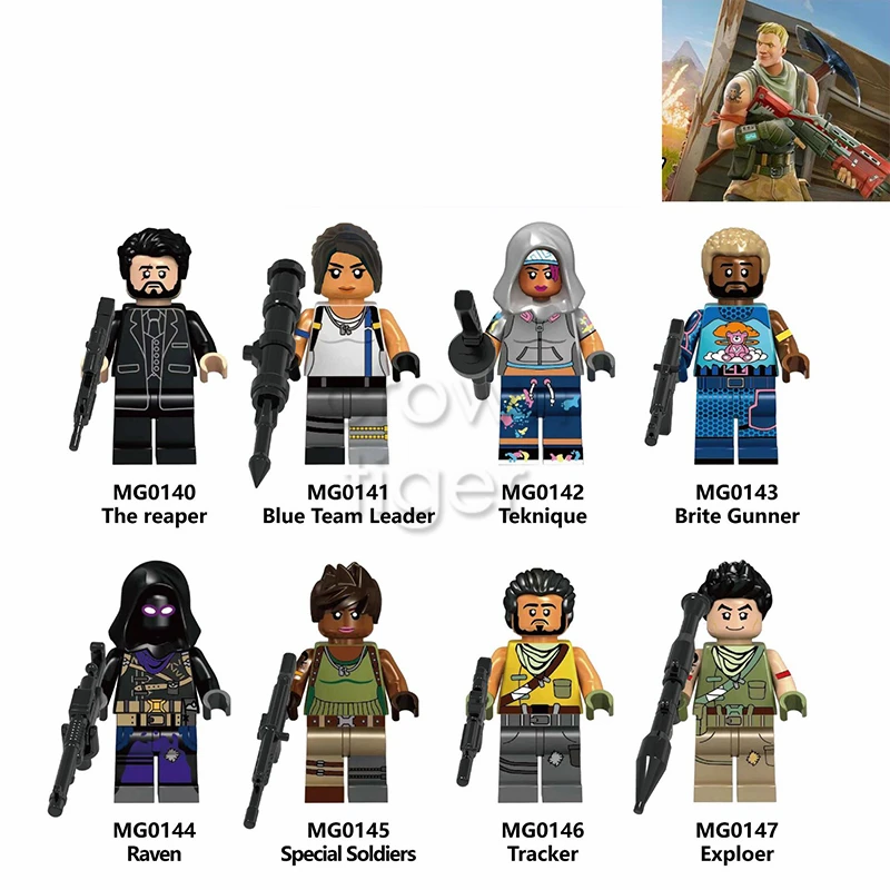 

fortinet Fortnight Building Blocks Toy Battle Royale Fortinet Action toy Figure Characters Brick Blocks Gift Toys for Children