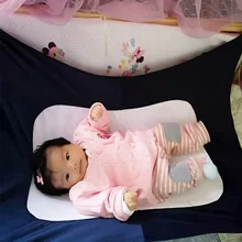 Детский гамак для младенцев Домашний открытый съемный портативный удобный комплект для кровати кемпинг Детская подвесная кровать Регулируемая сетка