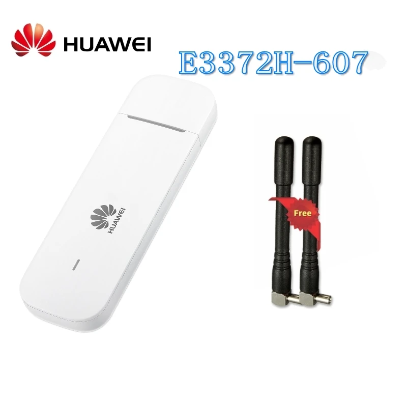 Разблокированный новый Huawei E3372 телефон с антенной 150 Мбит/с 4G модем USB LTE адаптер PK