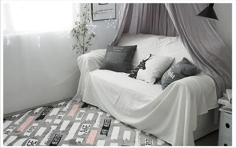 Современный Ins модный супер мягкий фланелевый утолщенный ковер прикроватное одеяло диван коврик напольный для гостиной Коврик противоскользящий ковер домашний декор