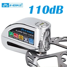 bike alarm disc brake lock security 110 db loud security motorcycle alarm lock anti-theft Waterproof bicycle lock