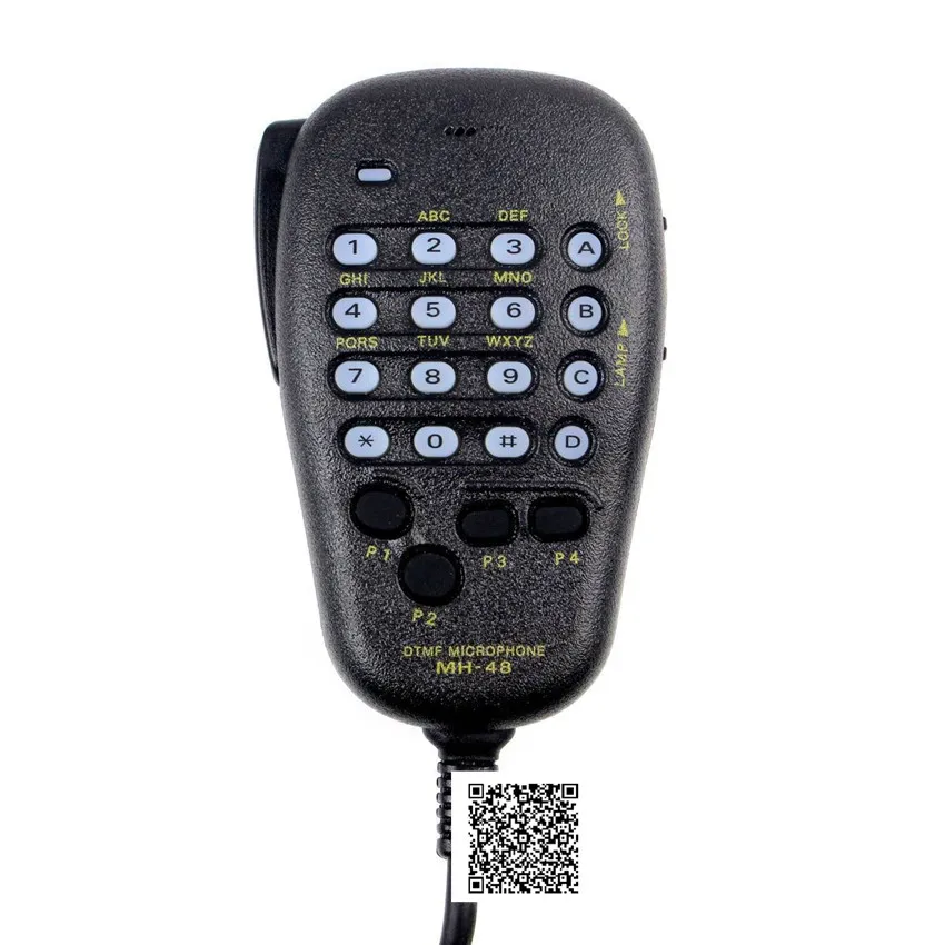 Совершенно новый автомобильный радиоприемник встроенный микрофон DTMF для Yaesu MH