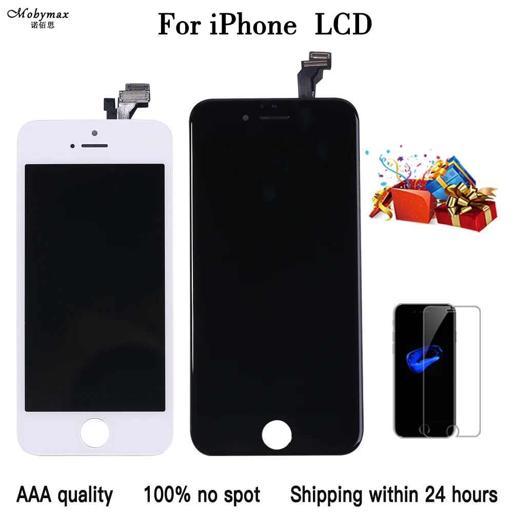 ЖК-дисплей для iPhone 5S 5 сенсорный экран дигитайзер замены ЖК-экран 6 | Мобильные