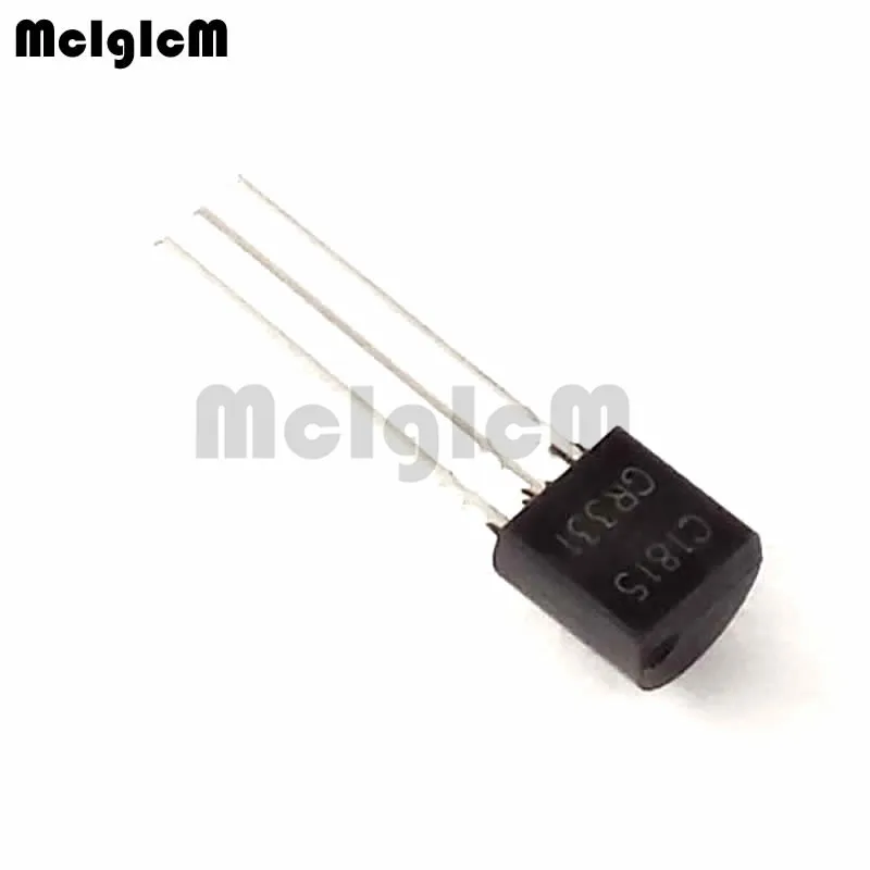 

MCIGICM 100pcs C1815 2SC1815 transistor TO-92 0.15A 50V NPN transistor