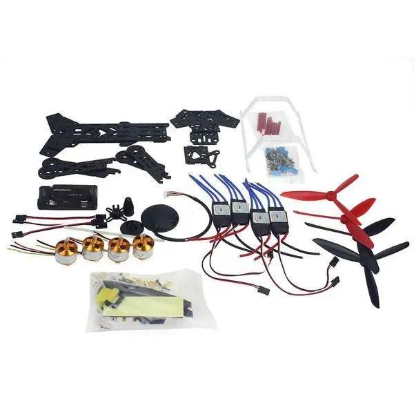 F11859 G RC Drone Quadrocopter Aircraft Kit 300H 300mm Frame 6M GPS APM 2 8 Flight