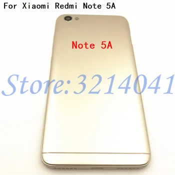 

Original New Housing For Xiaomi Redmi Note 5A / Note 5A Prime Back Cover Case Battery Rear Door And button+Camera lens