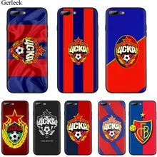 Чехол для телефона ЦСКА, москвийский клуб, для iPhone 11 Pro X, XR, XS, Max, XR, iPhone 6, 6s, 7, 8 Plus, 5, 5S, SE, защитный чехол из ТПУ