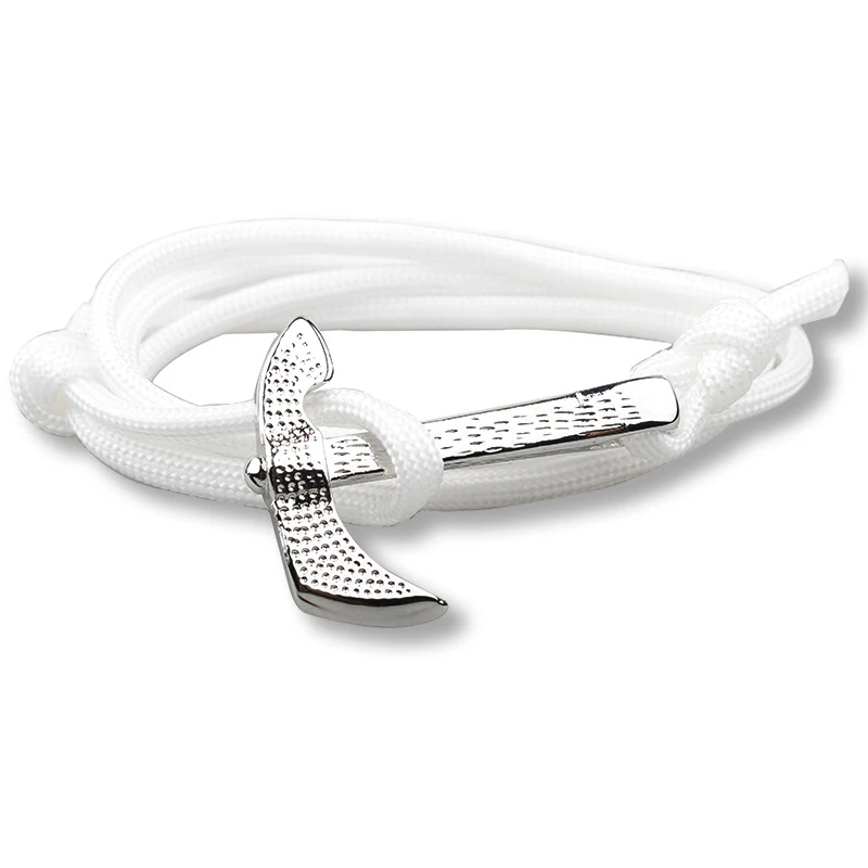 NIUYITID Classic Ax Bracelet For Man Jewelry Accessories Handmade Paracord Umbrella Rope Women Jewelry Gift Pulseira  (7)