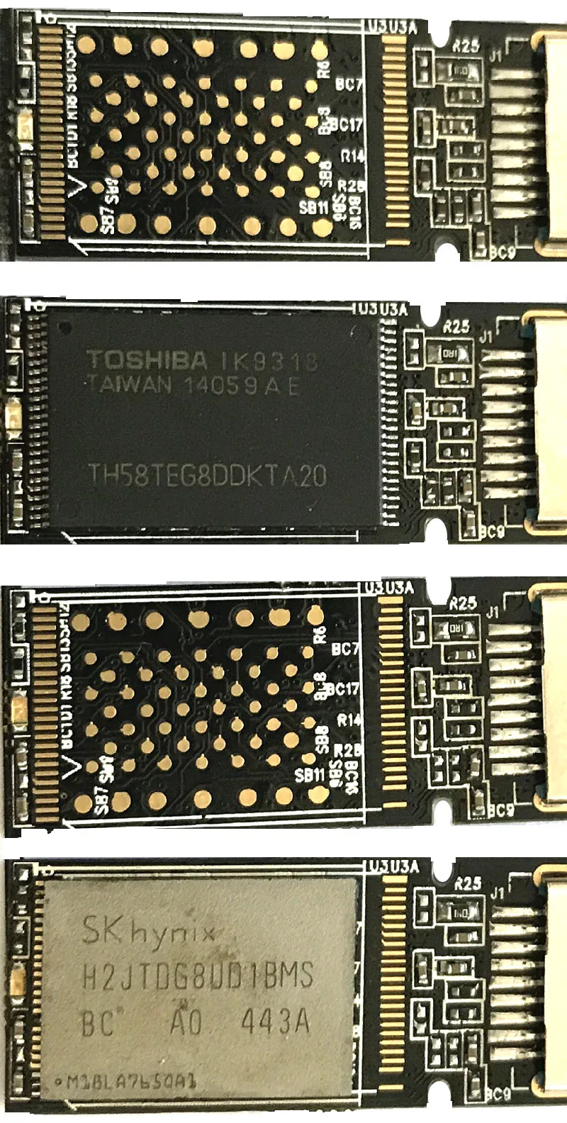 SM3267L AE UFD PCBA, 3267AE USB3.0 флэш-накопитель PCBA, DIY Набор udf, TSOP48+ LGA60 специальная накладка, только для некоторых iPhone LGA60 E2NAND