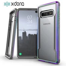 X Doria Verdediging Schild Telefoon Geval Voor Samsung Galaxy S10 Plus Militaire Grade Drop Getest Beschermhoes Voor S10e aluminium Cover