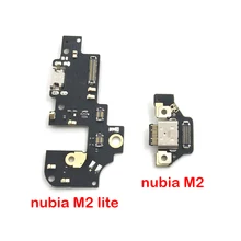 USB Шлейф для zte Nubia M2 NX551J/M2 Lite NX573j док-коннектор, зарядный порт гибкий кабель, запчасти для ремонта