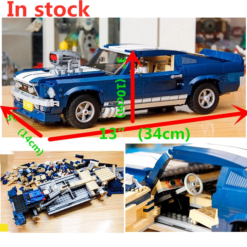 Technic Series  10242 Minicooper Car  Building Blocks Bricks Children Car Model Gifts Toys