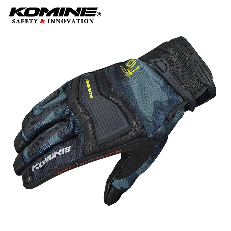 Komine сенсорные Мотоциклетные Перчатки Luva Motoqueiro Guantes, перчатки для велоспорта, мотокросса, высококачественные перчатки известного бренда