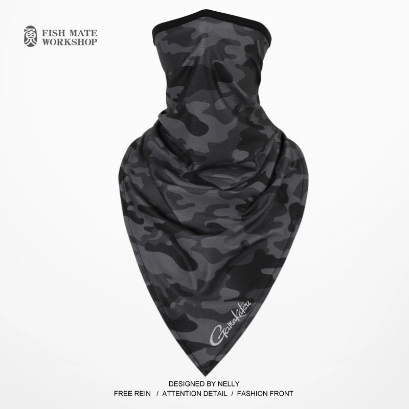 

2019 Gamakatsu Fishing scarf ice silk magic headscarf summer sunscreen collar men and women outdoor riding scarf