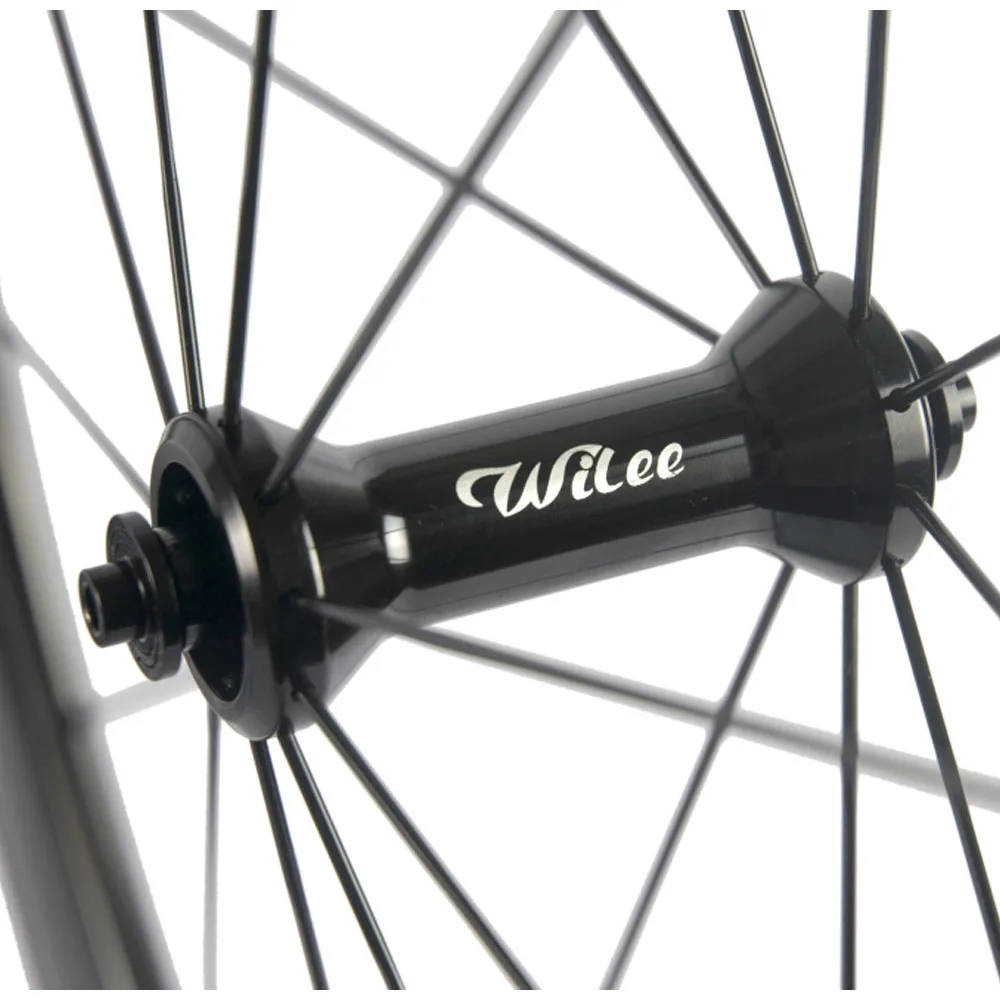 Wilee велосипед спереди 38 мм сзади 50 мм углеродного Колёса et довод трубчатый Велосипедный Спорт Road Колёса 3 К twill углеродного волокно