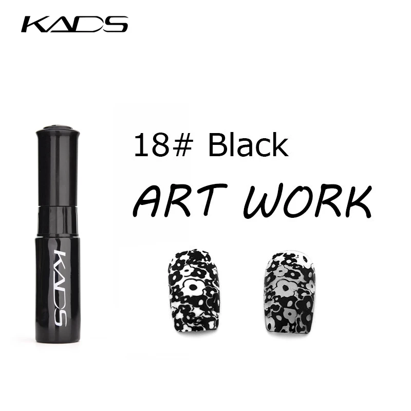 KADS штамповка лак для ногтей 5 бутылок/лот 5 цветов дизайн ногтей лак для ногтей набор стемпинг ногтей покрытие для штамповки шаблон