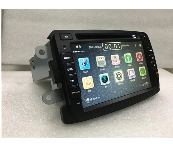 Perfect Wholesale! car radio dvd  7 Inch For DUSTER DACIA LADA XRAY DUSTER DOKKER DVD Radio GPS Dacia Car DVD Duster 2