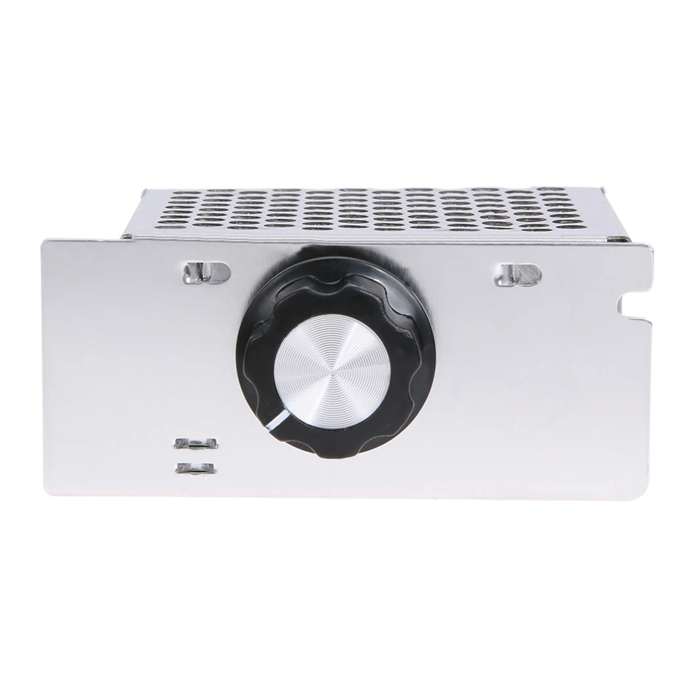 

TA41600B 4000W 110V 2000W Micro AC Voltage Regulator Temperature Dimmer Electric Motor Speed Controller 85X80X38mm