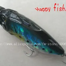 Поверхностная пластиковая Поппер Рыболовная Приманка(P80F) Наслаждайтесь розничным удобством по оптовой цене