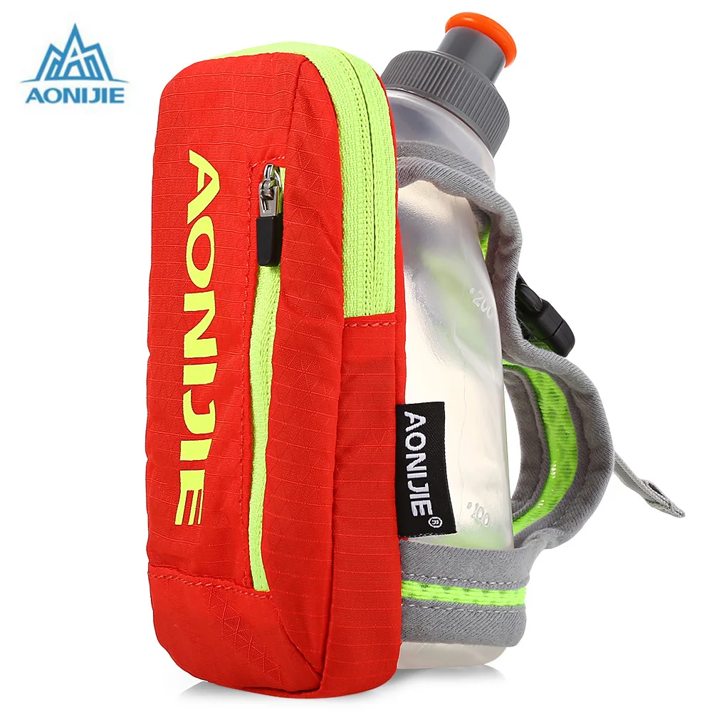

AONIJIE Handheld Water Bottle Hydration Pack 250ML Outdoor Running Bag Hiking Cycling Running Kettle Hand Bag For 4.7 Inch Phon